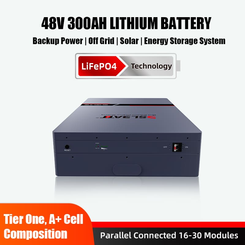 15kWh Battery Bank Lithium Solar Powerwall Batteries for Home Solar Systems