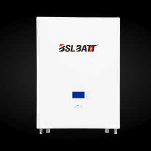 48V 100AH ​​LiFePO4 Power Wall Batería de iones de litio para el hogar Módulo de batería ESS BSLBATT